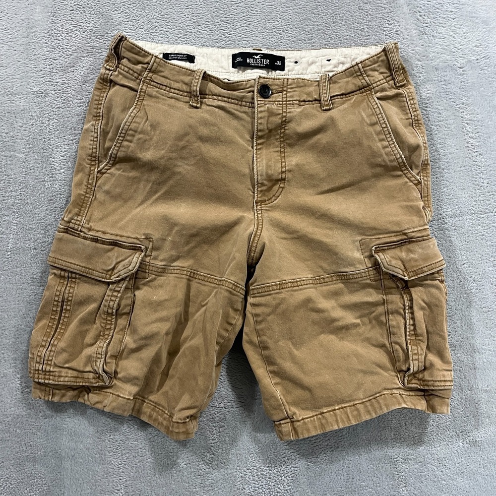 Vintage Hollister Cargo Shorts Mens 32 Epic Flex Outdoor Utility ‎ Y2K Faded